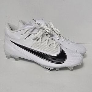 Nike Vapor Edge Elite 360 2 Football Cleat Mens Size 12.5 White Black